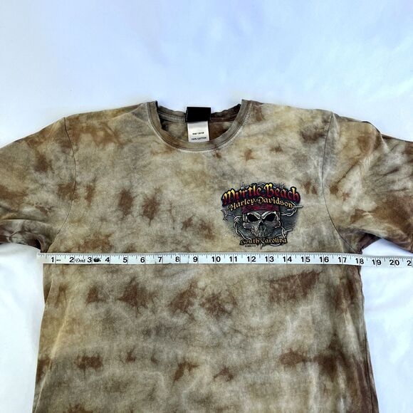 Mens Harley-Davidson 2022 Myrtle Beach Graphic T-Shirt Sz S Biker Tie Dyed - Picture 7 of 9